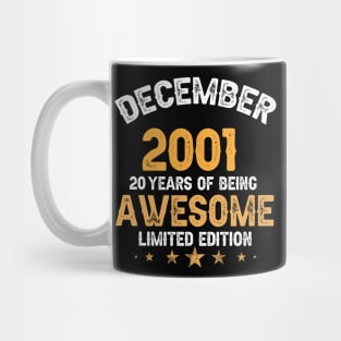 December 2001 20 years of being awesome limited edition Mug